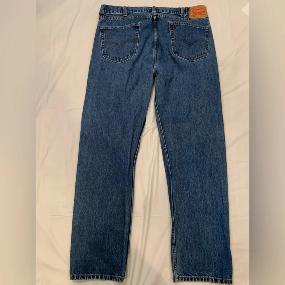 Levi's 505 Straight Heavy Denim Med Wash Men's Jeans 40x34